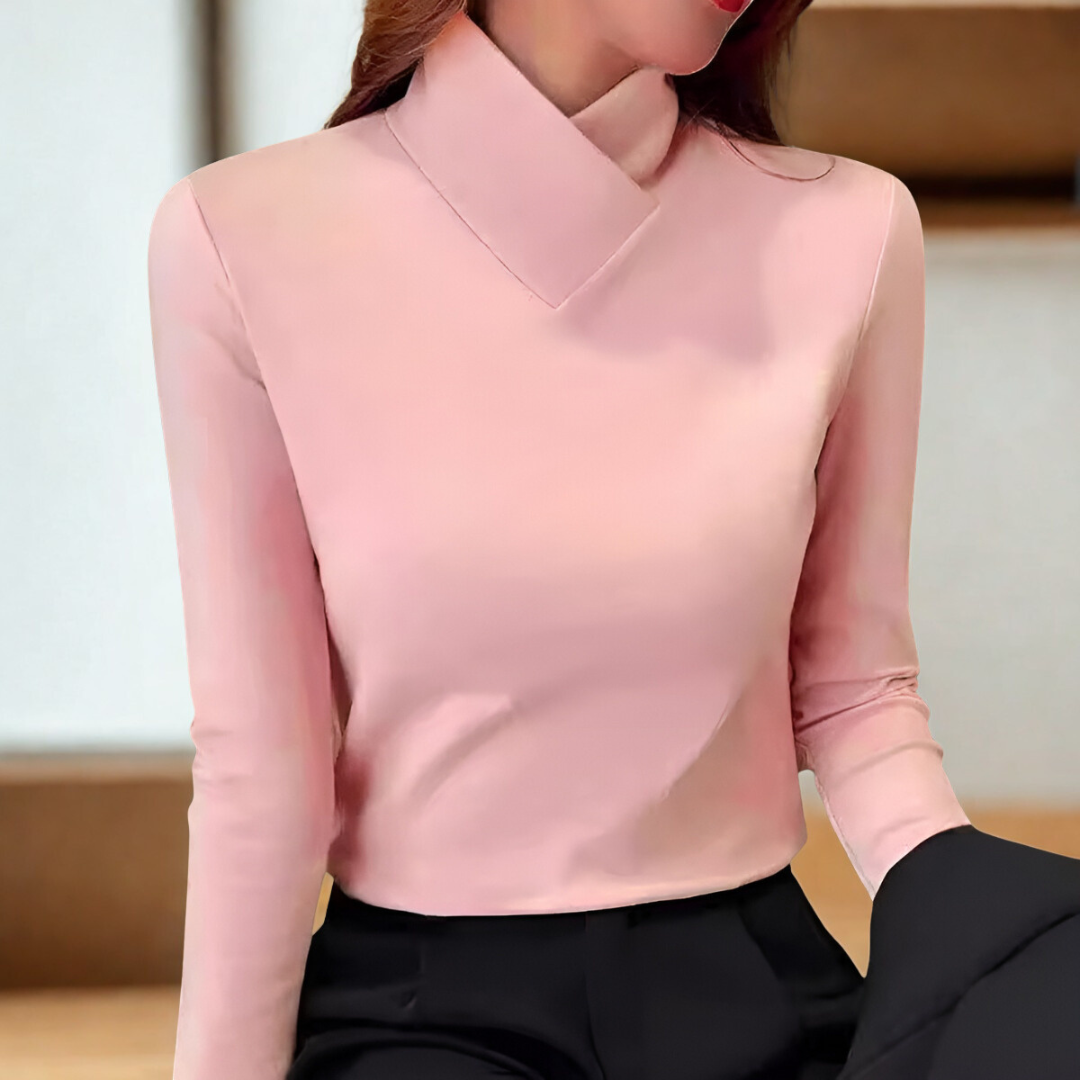 Velia® |Maglia Sartoriale a Collo Alto