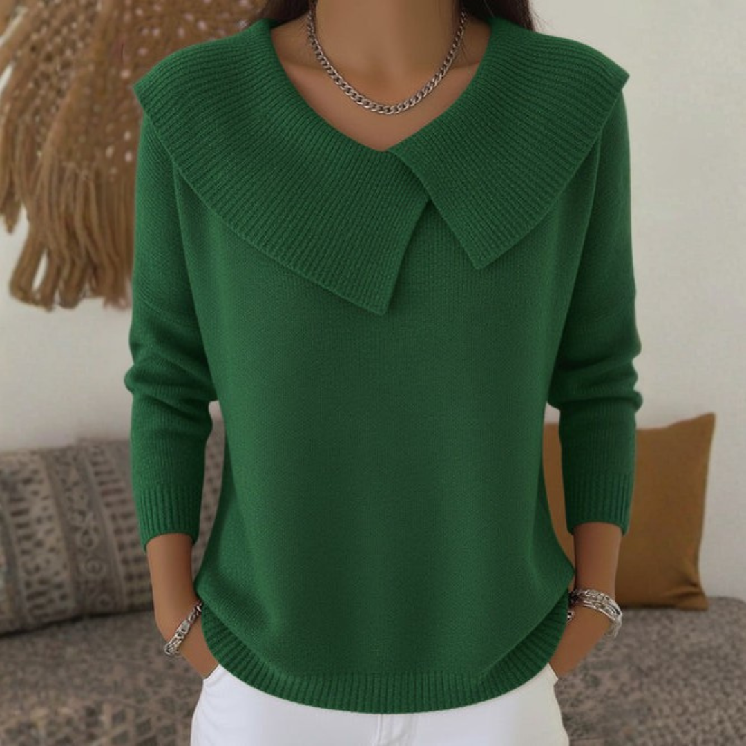 Elena® | Maglione con Collo Morbido