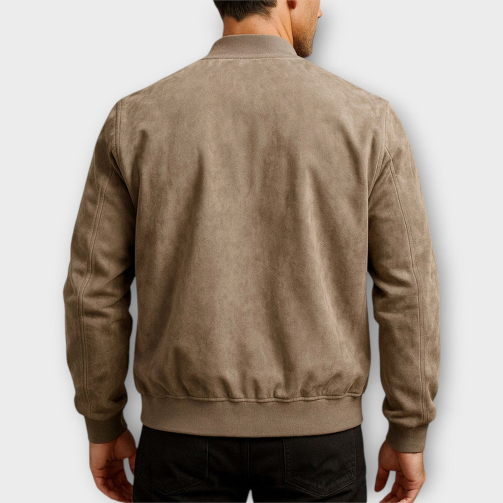 Leonardo® | Giacca da Uomo in Pelle Scamosciata