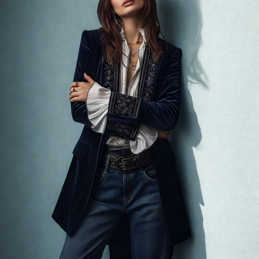 Ginevra® | Elegante Giacca in Velluto