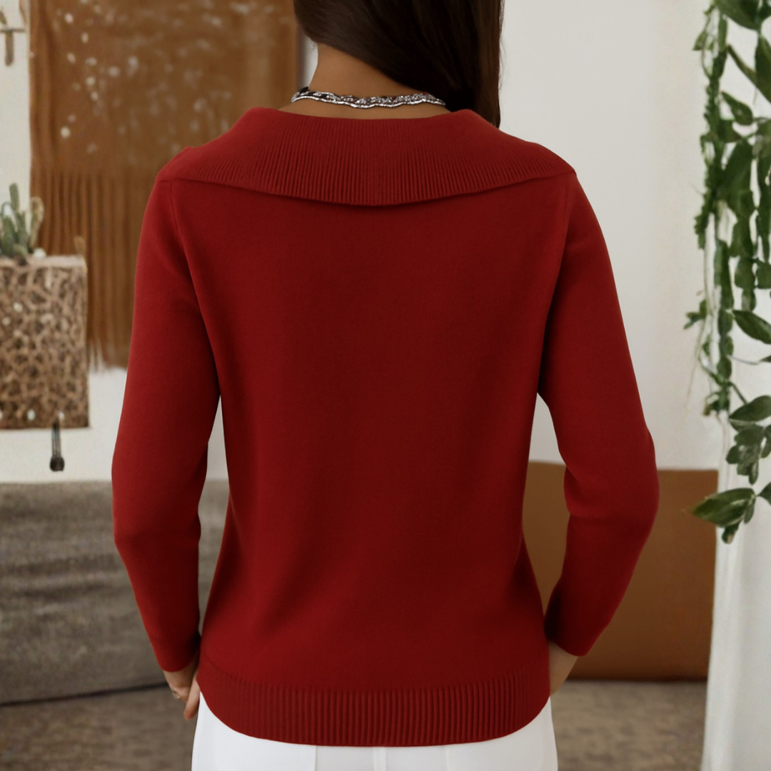 Elena® | Maglione con Collo Morbido