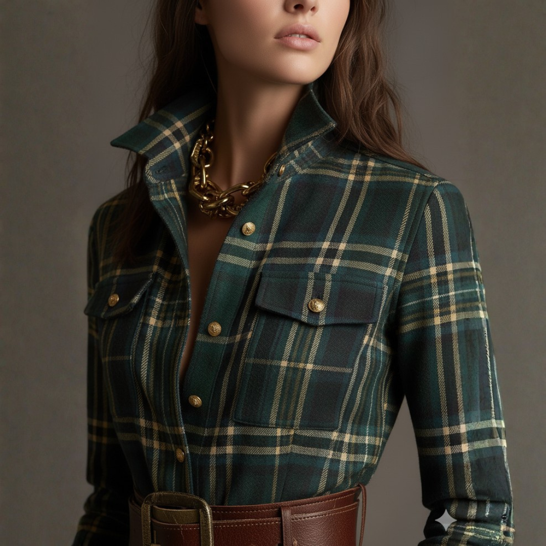 Beatrice® | Maxi Dress Retrò a Quadri